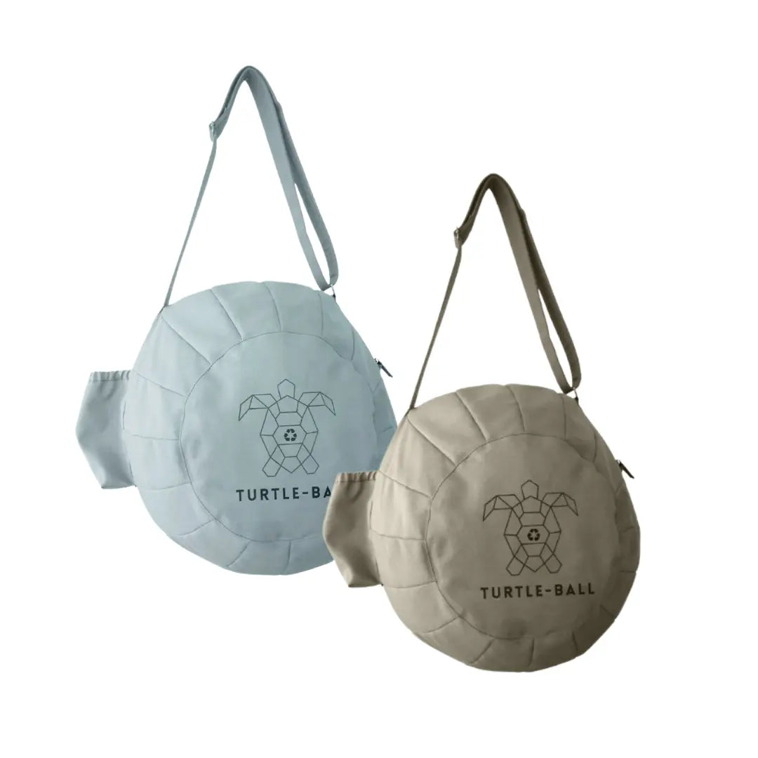 Turtle-Ball Portable Beach Bean Bag &  Carry Tote Bag