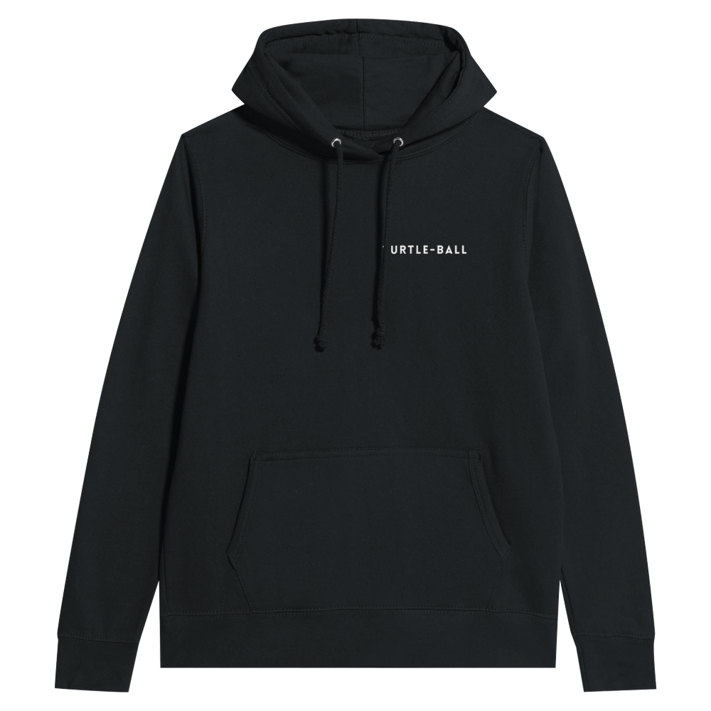 Turtle Ball Unisex Hoodie Black