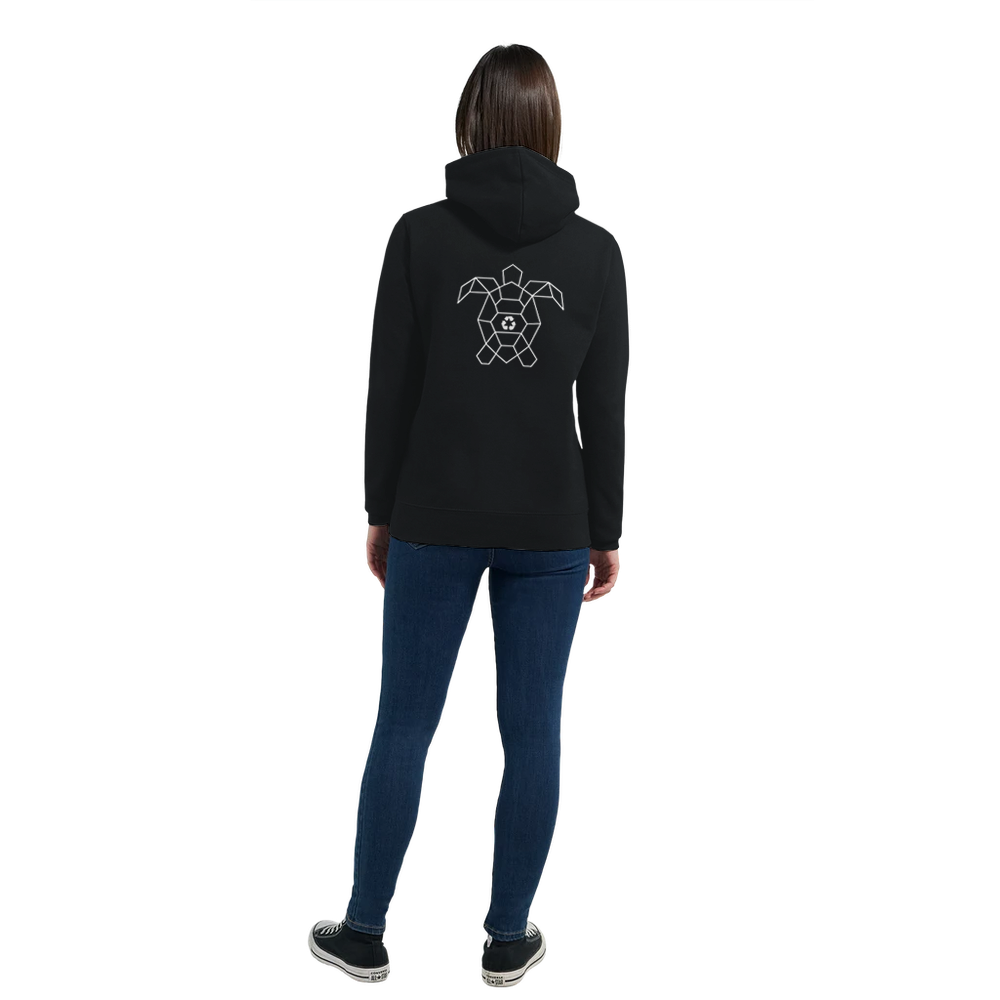 Turtle Ball Unisex Hoodie Black