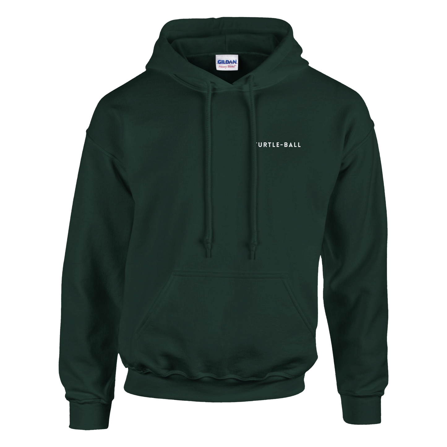 Turtle Ball Unisex Hoodie Green