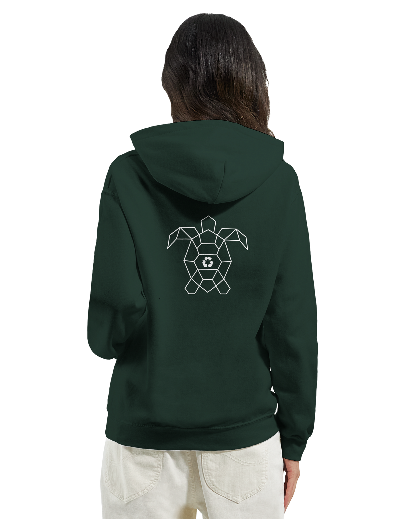 Turtle Ball Unisex Hoodie Green
