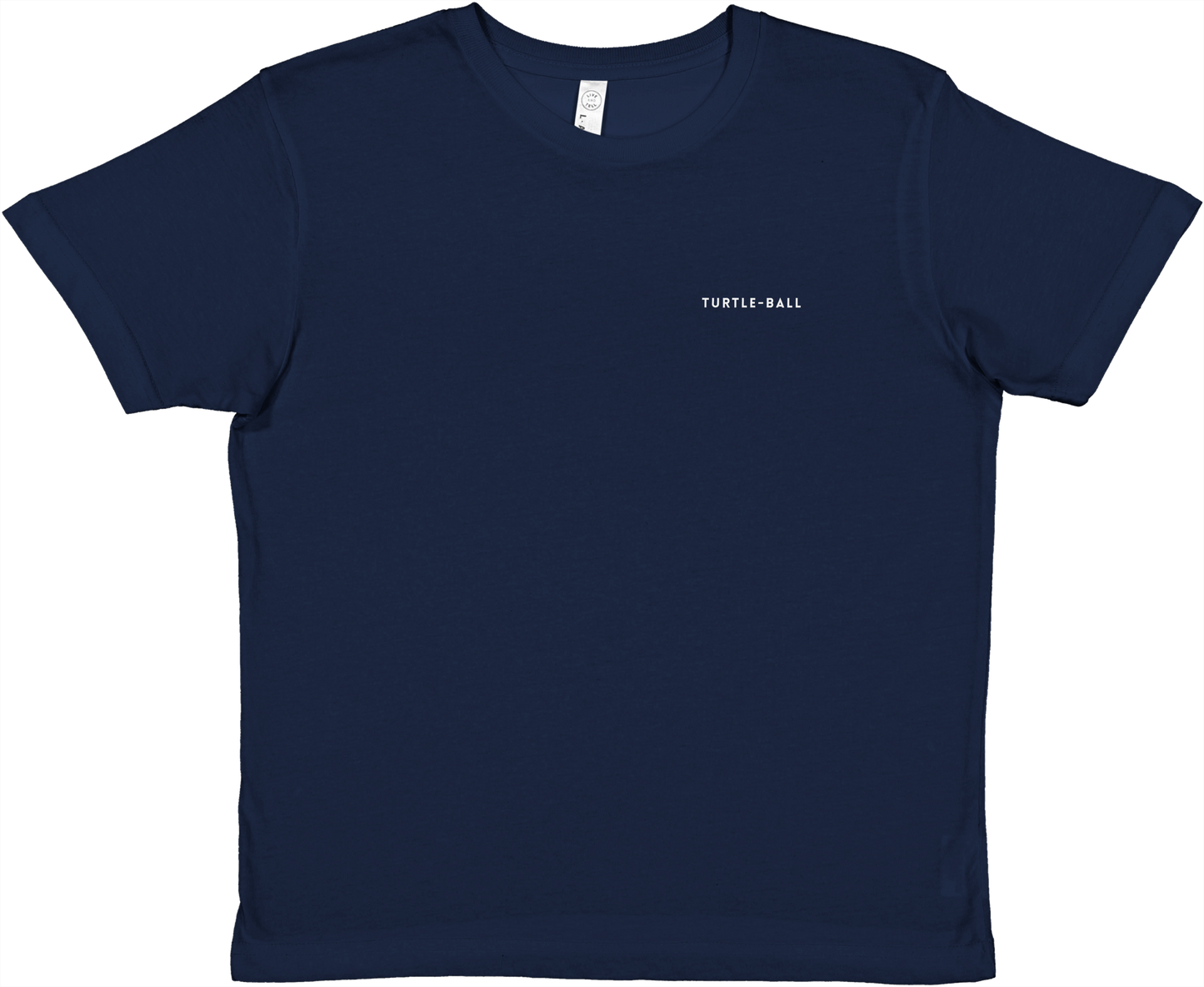 Turtle Ball Unisex Kids T Shirt Navy