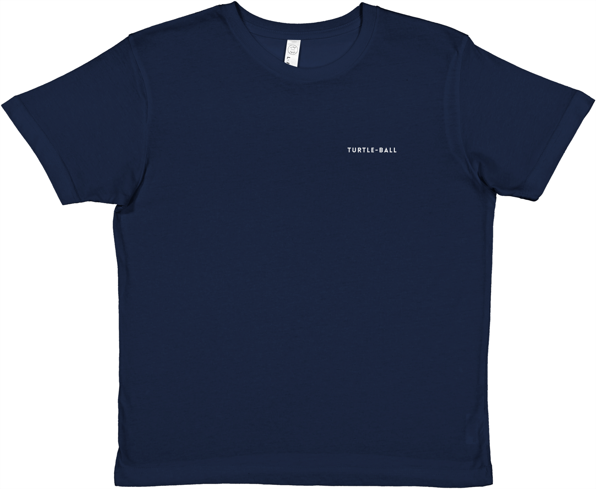 Turtle Ball Unisex Kids T Shirt Navy