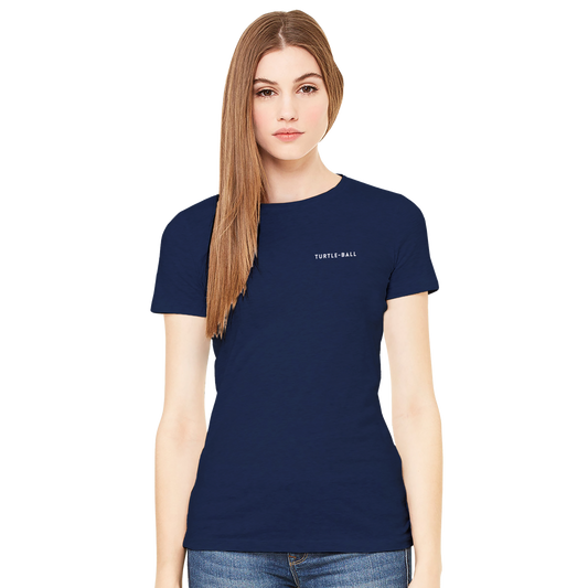 Turtle Ball Unisex T Shirt Navy