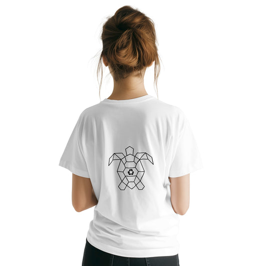 Turtle Ball Unisex T Shirt White