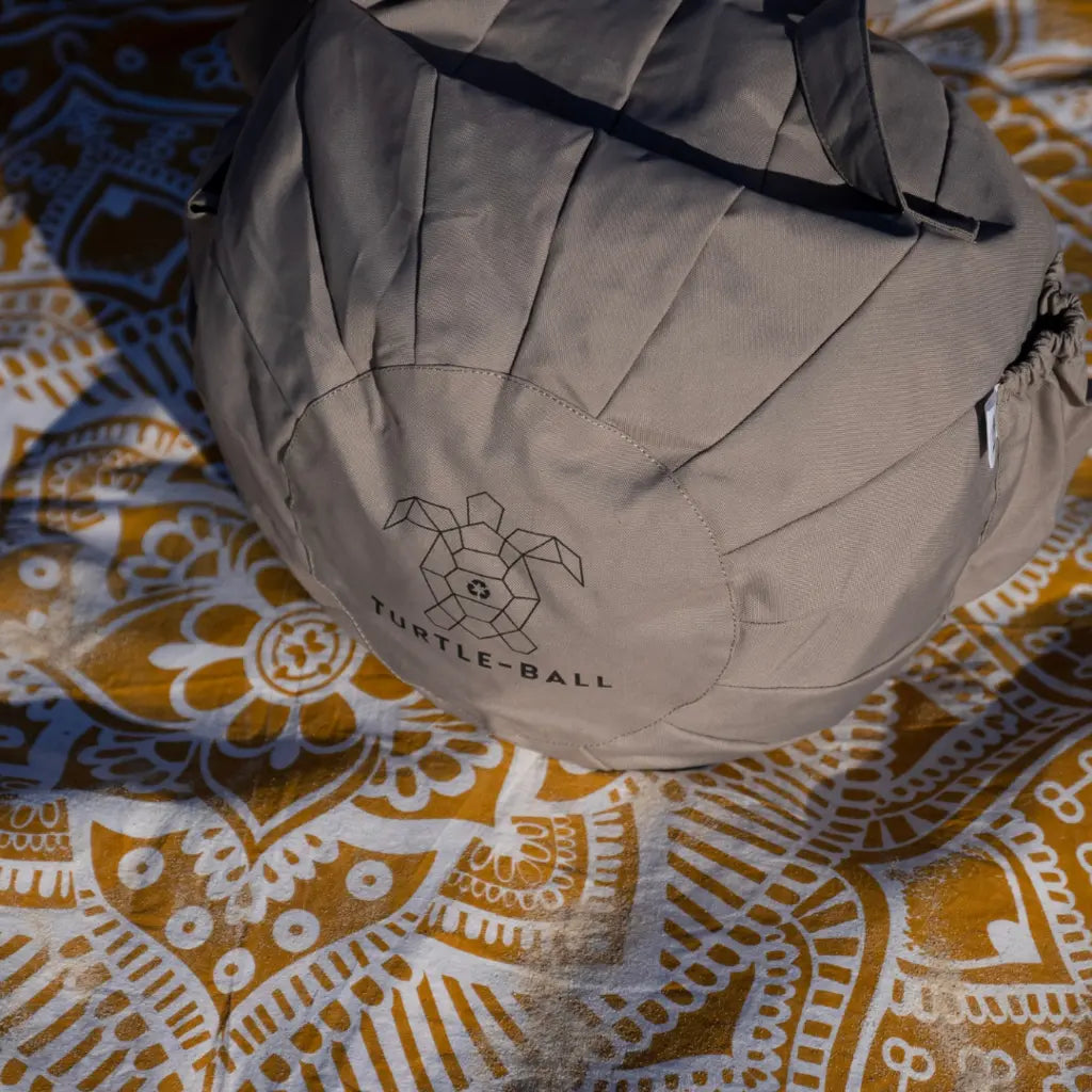 Turtle Ball Portable Beach Chair Bean Bag Carry Bag Tote Beach Pillow Recliner Lounger