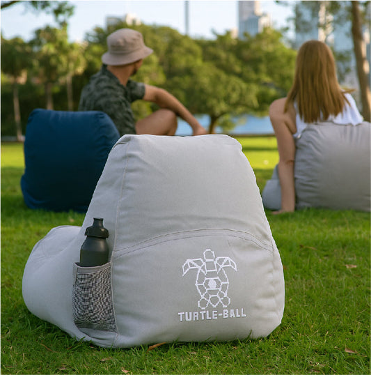Turtle-Ball Bean Bags for Sydney Park Hangouts