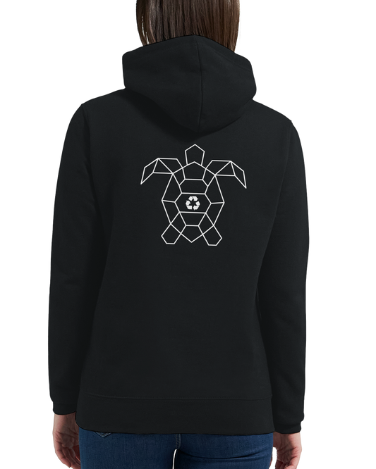 Turtle Ball Unisex Hoodie Black