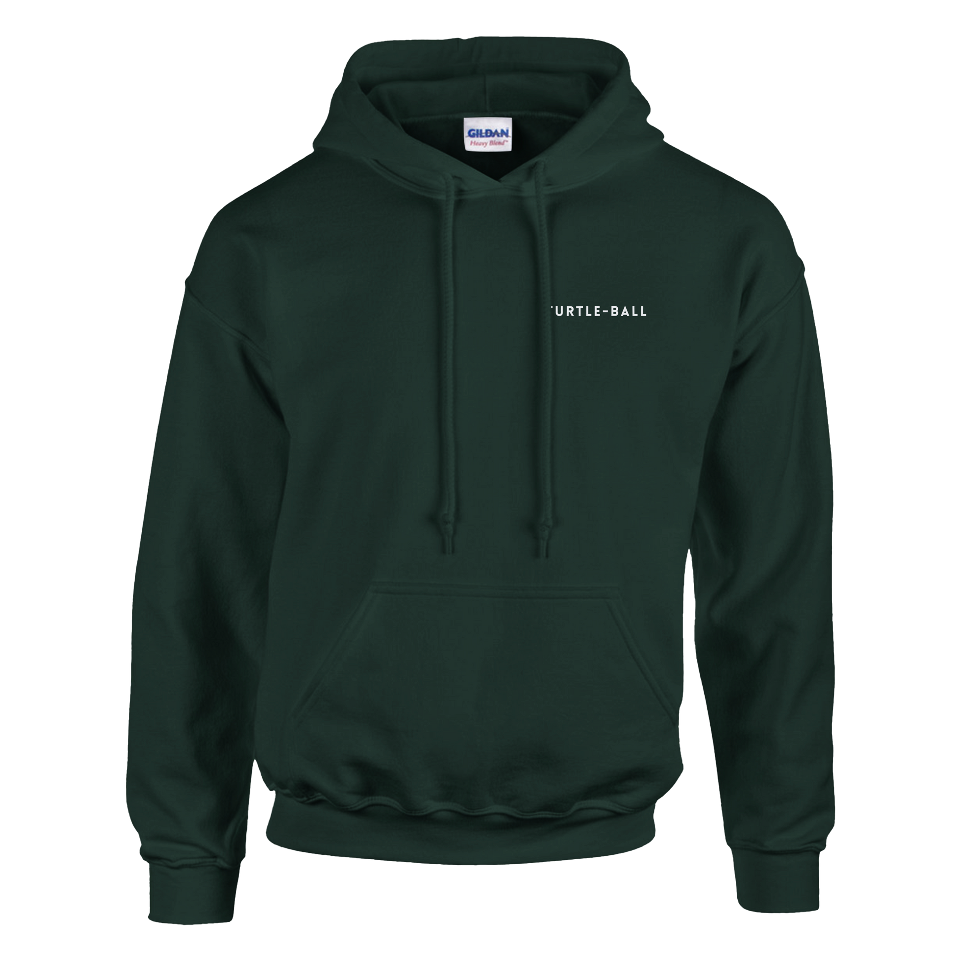 Turtle Ball Unisex Hoodie Green