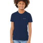 Turtle Ball Unisex Kids T Shirt Navy