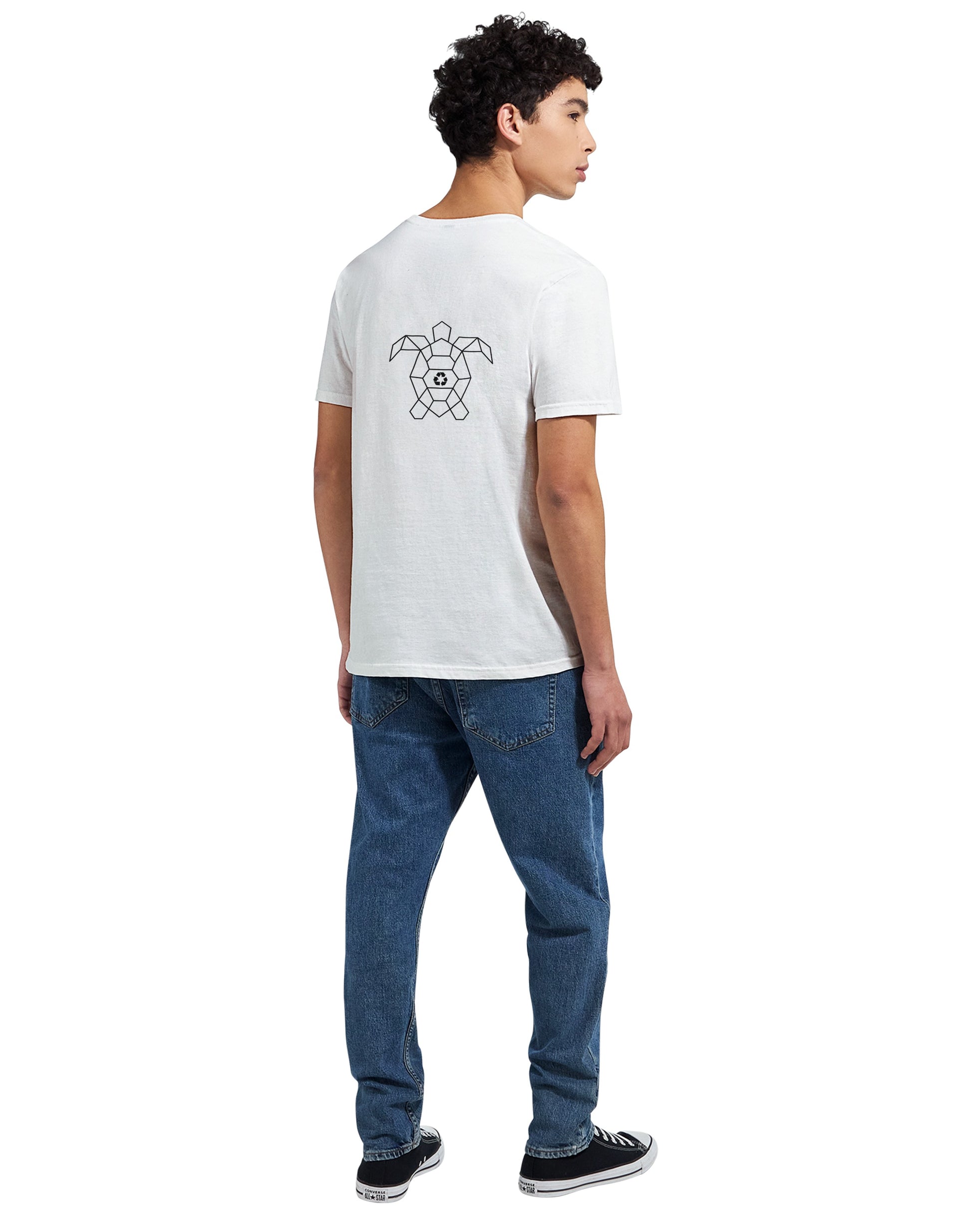 Turtle Ball Unisex T Shirt White