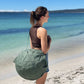 Turtle Ball Portable Beach Chair Bean Bag Carry Bag Tote Beach Pillow Recliner Lounger